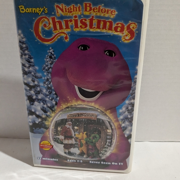 Barney VHS Lot Of 3 tested and works Best Manners, Barney Songs, Christmas - Picture 10 of 16